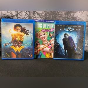 DC Blu-ray Triple Feature